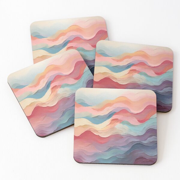 Item preview, Calm Wavy Gradient Colors designed and sold by TondoMeander.
