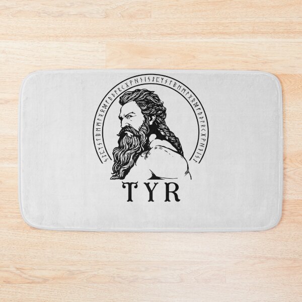 Item preview, Tyr Viking God of Norse Mythology and runes designed and sold by Lady-Frost.