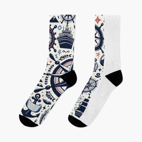Item preview, Navy pattern designed and sold by TrendingDan.