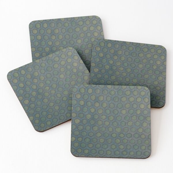 Item preview, Blue Hexagons designed and sold by ArtReaching.