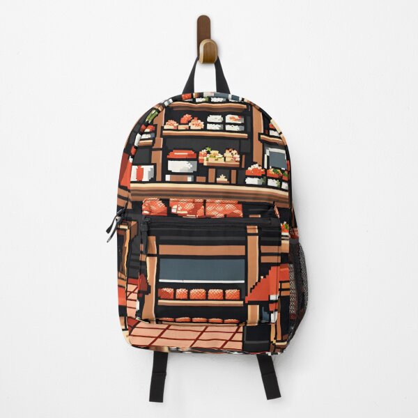 Item preview, Pixelated Sushi Bar designed and sold by VeiledVision.
