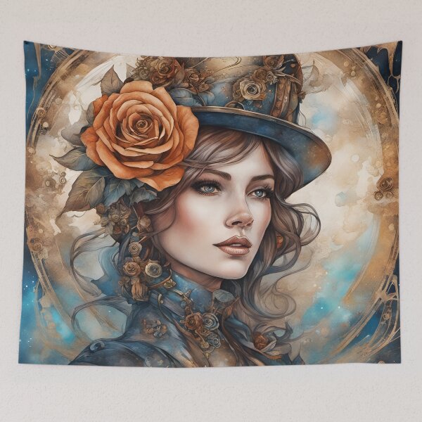 Item preview, Elegant steampunk lady designed and sold by ArwenGrey.
