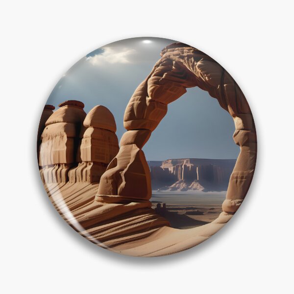 Item preview, Desert arch landscape designed and sold by Inspyralia.