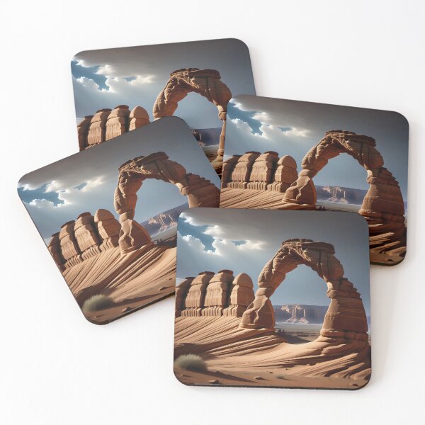 Item preview, Desert arch landscape designed and sold by Inspyralia.