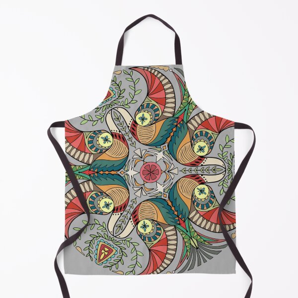 Item preview, Folk Art Turtle Dove Mandala designed and sold by Slh69.
