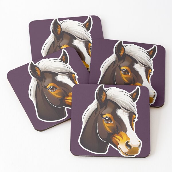 Item preview, Little Horse Logo The PixelPunny Animal Collection designed and sold by PixelPunny.