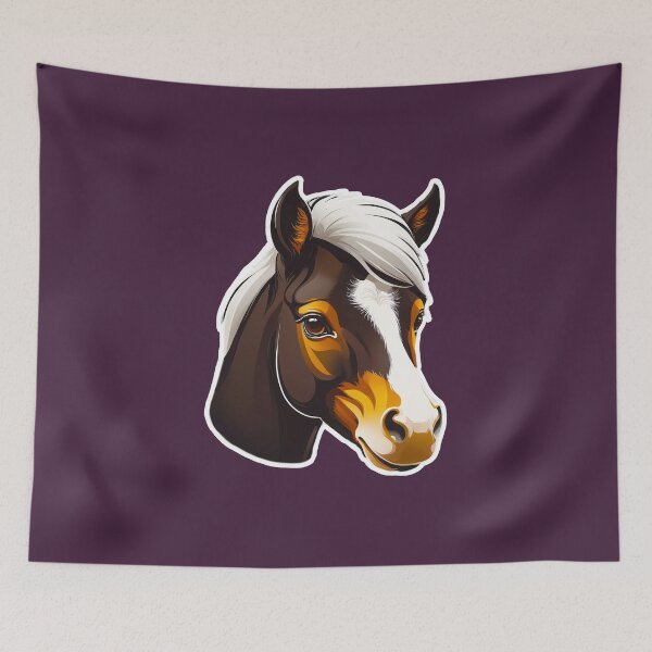 Item preview, Little Horse Logo The PixelPunny Animal Collection designed and sold by PixelPunny.