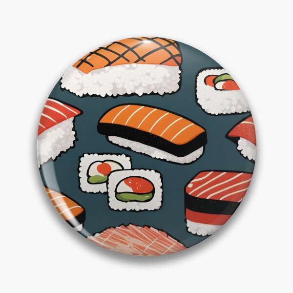 Aperçu de l'œuvre Sushis Fond d'écran créée et vendue par VeiledVision.