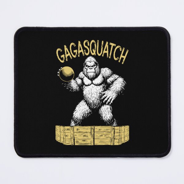 Item preview, Gaga Ball Pit Gagasquatch Funny Bigfoot Dodgeball Player designed and sold by GrandeDuc.