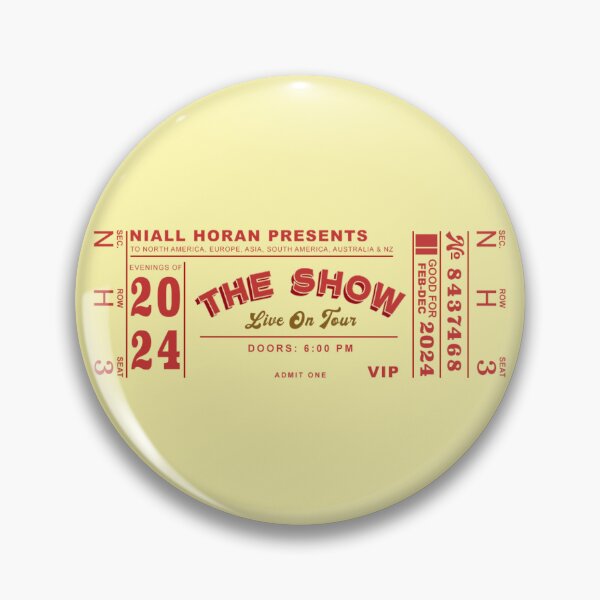 Item preview, The Show Live On Tour Commemorative Ticket designed and sold by dcwphotos.