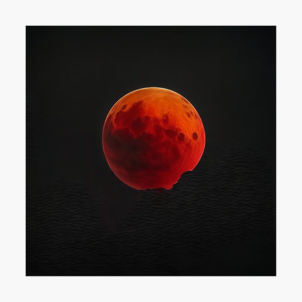 Item preview, A Red Moon Moment designed and sold by SumSnarky.