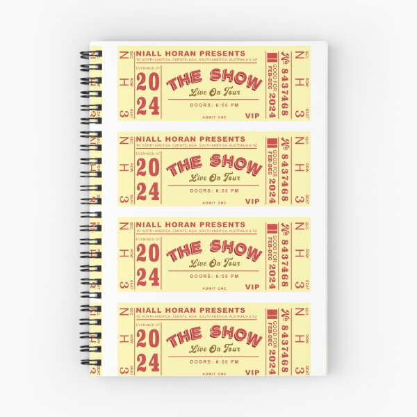 Item preview, The Show Live On Tour Commemorative Ticket designed and sold by dcwphotos.