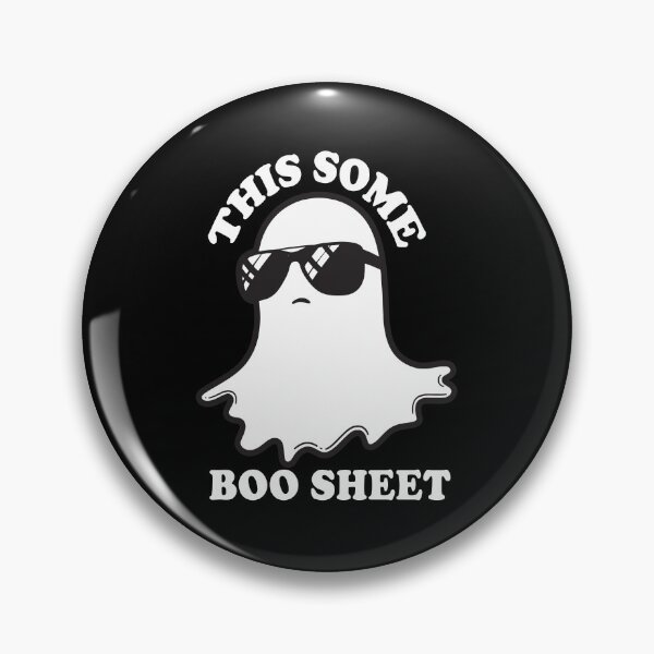Item preview, This Some Boo Sheet - Ghost with Sunglasses Quote designed and sold by DreamersPlan.