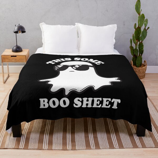 Item preview, This Some Boo Sheet - Ghost with Sunglasses Quote designed and sold by DreamersPlan.