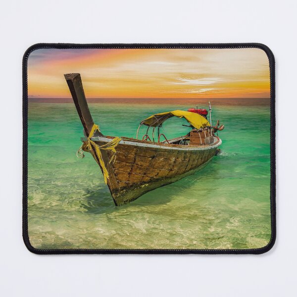 Item preview, Long Tail Boat Sunset Thailand designed and sold by AJEvans.