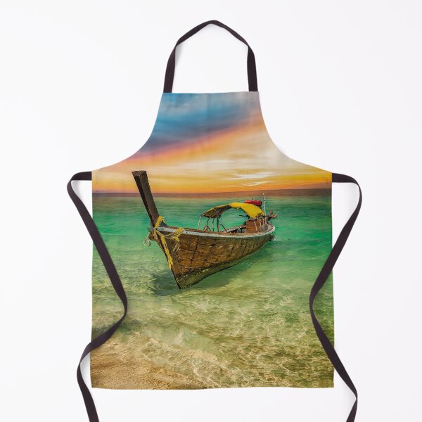 Item preview, Long Tail Boat Sunset Thailand  designed and sold by AJEvans.