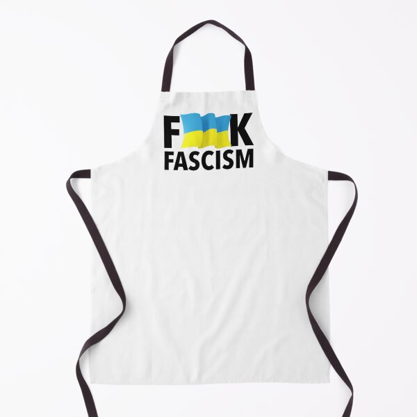 Item preview, F Fascism - Censored with Ukrainian Flag designed and sold by Thelittlelord.