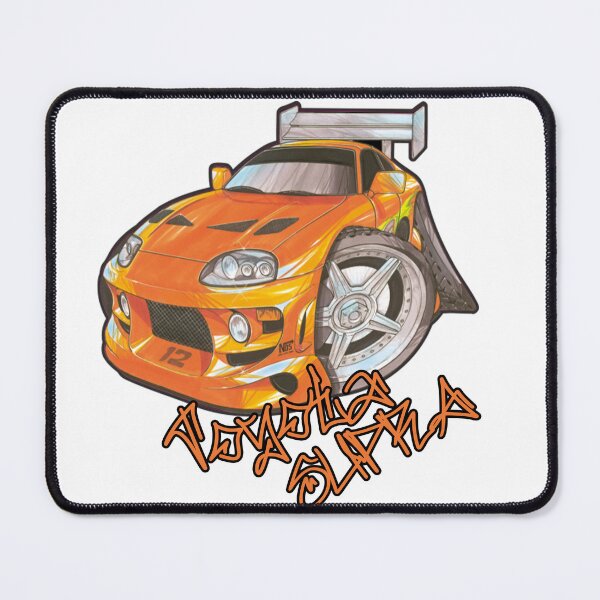 Item preview, Toyota Supra drawing style designed and sold by PECAdigital.