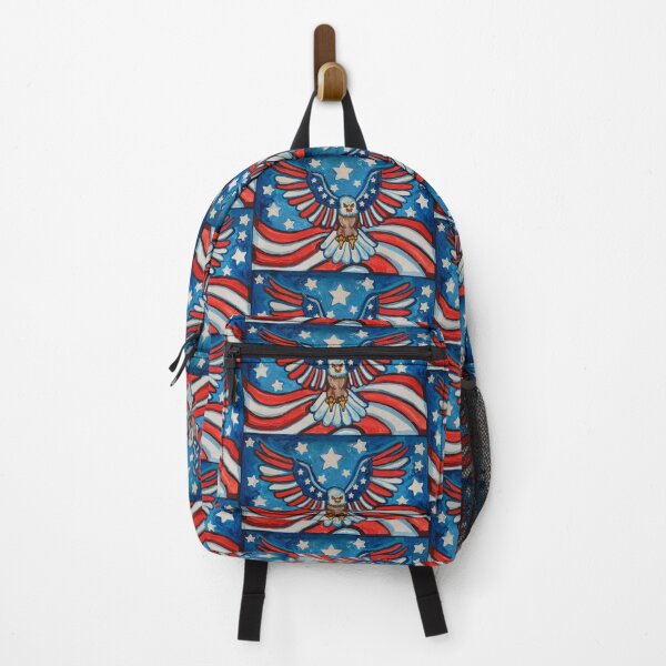 Item preview, Flying Patriotic Eagle of American Flag designed and sold by Deborah Camp.