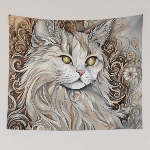 Aperçu de l'œuvre Gold Cat créée et vendue par ArwenGrey.