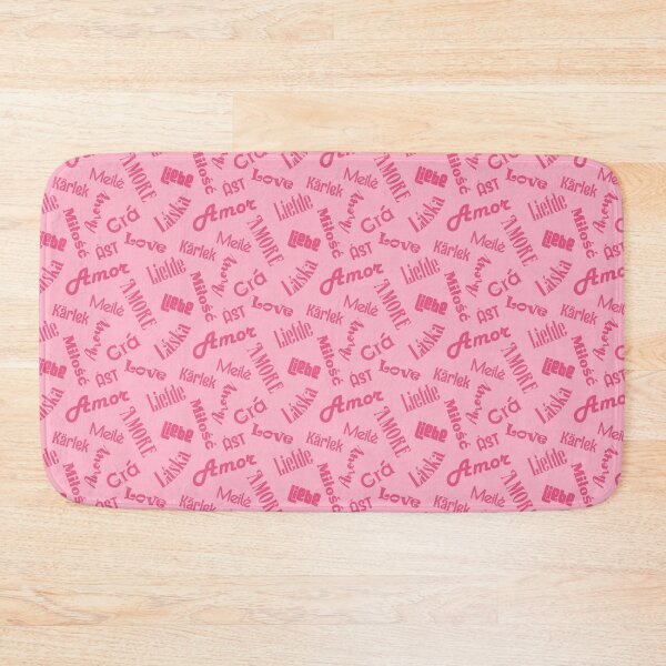 Item preview, Multilingual Love Pattern designed and sold by Scrabbly Doodles.