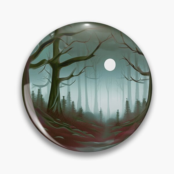 Item preview, Spooky forest designed and sold by Made-by-Gus.