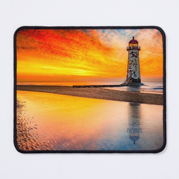 Item preview, Welsh Lighthouse Sunset designed and sold by AJEvans.
