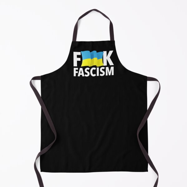 Item preview, F Fascism - Censored with Ukrainian Flag designed and sold by Thelittlelord.