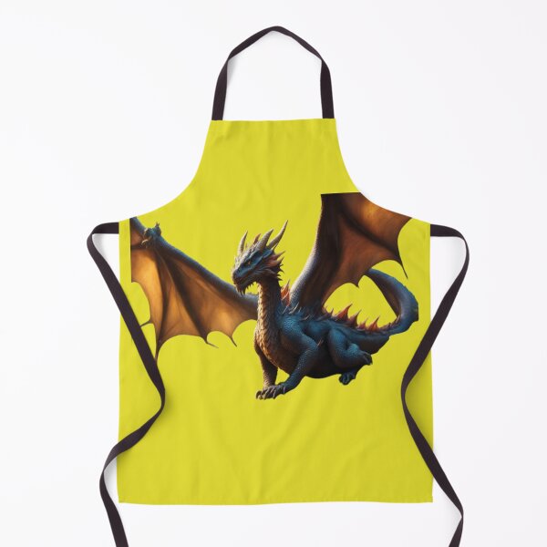Item preview, Dragon with wings spread (Yellow) designed and sold by Midnight Veil Designs.