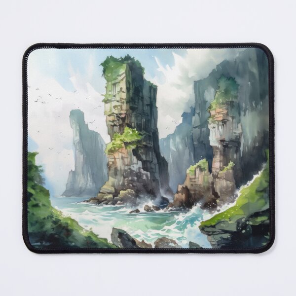 Item preview, Steep cliffs 1 designed and sold by Made-by-Gus.