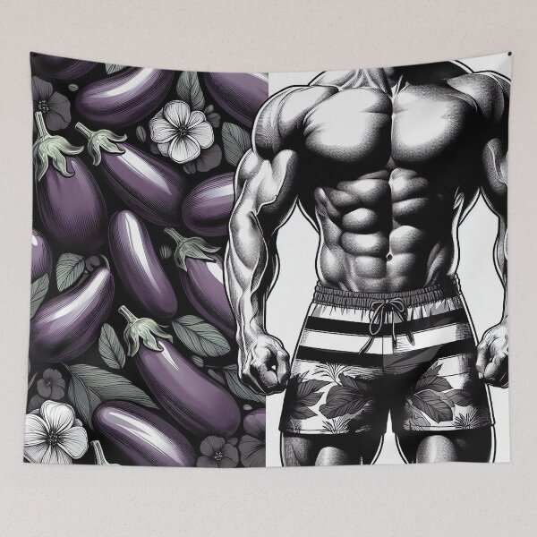 Item preview, Swimming collection: Floral Physique designed and sold by BoyFriendAI.