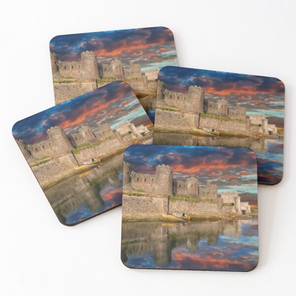 Item preview, Conwy Castle Sunset designed and sold by AJEvans.