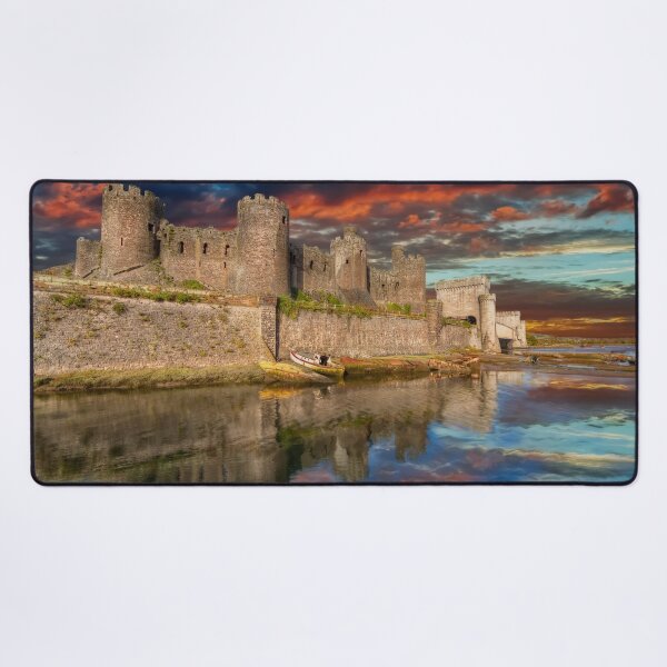 Item preview, Conwy Castle Sunset designed and sold by AJEvans.
