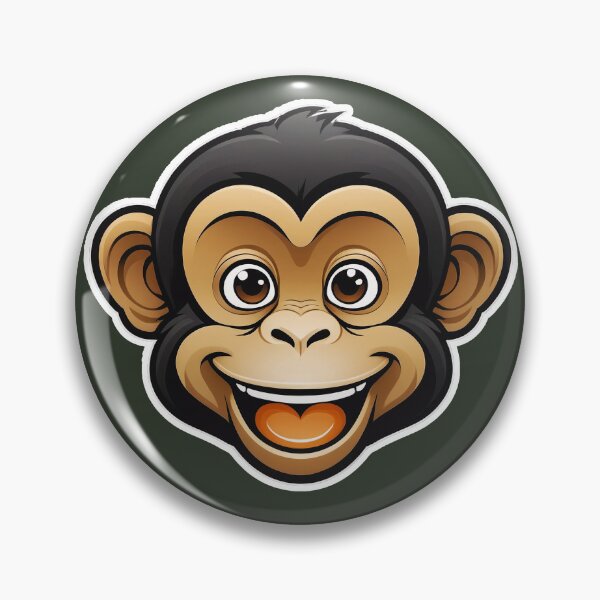 Item preview, Little Monkey Logo The PixelPunny Animal Collection designed and sold by PixelPunny.