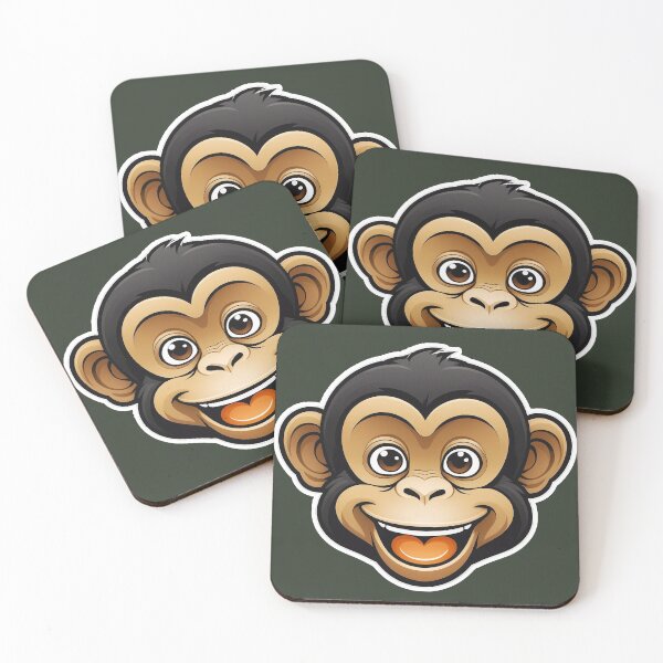 Item preview, Little Monkey Logo The PixelPunny Animal Collection designed and sold by PixelPunny.