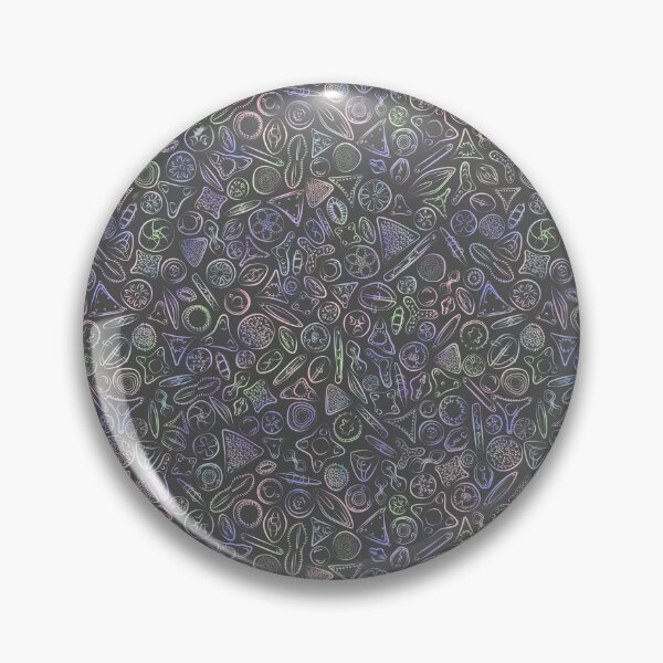 Item preview, Diatoms in Pastels on Grey designed and sold by Squilla Design Studio.