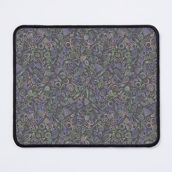 Item preview, Diatoms in Pastels on Grey designed and sold by Squilla Design Studio.