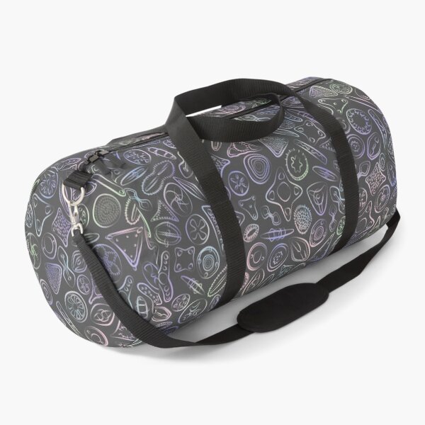 Item preview, Diatoms in Pastels on Grey designed and sold by Squilla Design Studio.