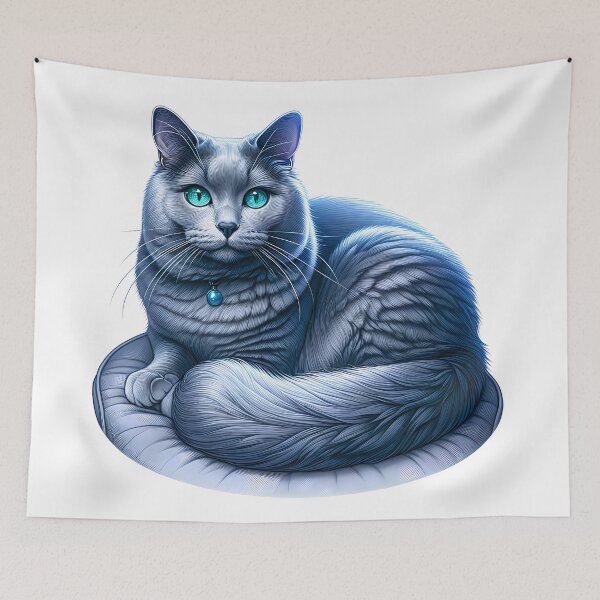 Item preview, Azure Gaze: The Blue-Hued Beauty designed and sold by Felix Tanner.