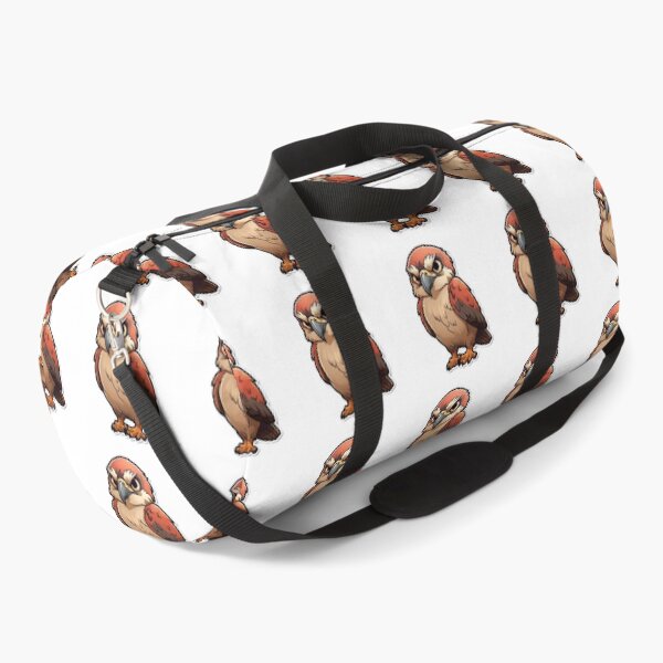 Item preview, Red Tailed Hawk Kawaii US Bird Inspired Art and Stickers designed and sold by CDC40.