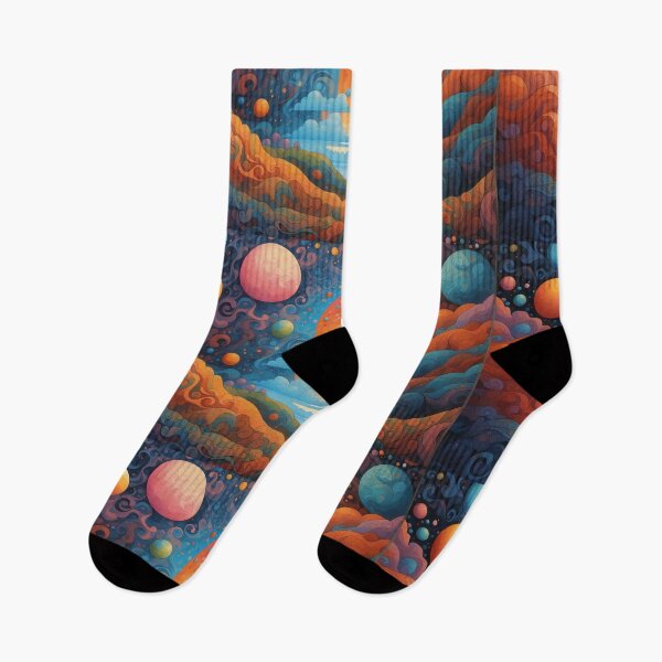 Item preview, Solitary Contemplation: Sunrise in a Surreal Realm designed and sold by ArtComixHaven.