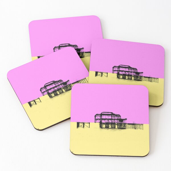 Item preview, Billy BRightOn on Brighton West Pier Pop Art  designed and sold by StudioFlea.