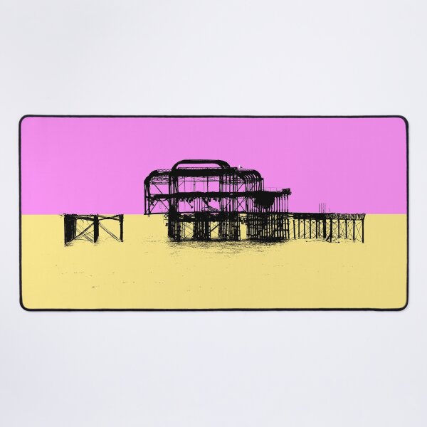 Item preview, Billy BRightOn on Brighton West Pier Pop Art  designed and sold by StudioFlea.