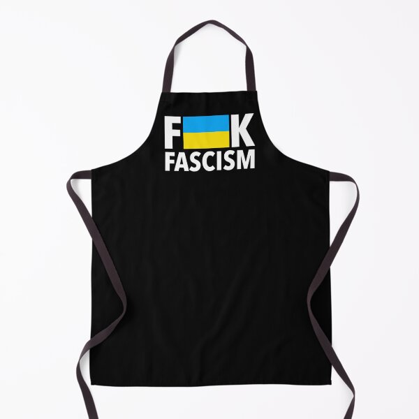 Item preview, F Fascism - Censored with Ukrainian Flag designed and sold by Thelittlelord.