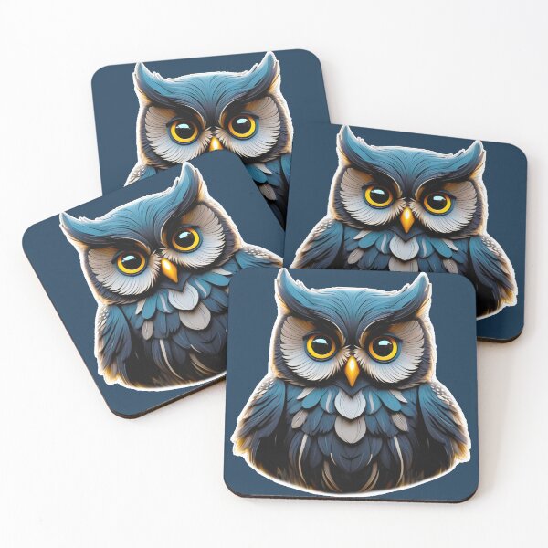 Item preview, Little Owl Logo The PixelPunny Animal Collection designed and sold by PixelPunny.
