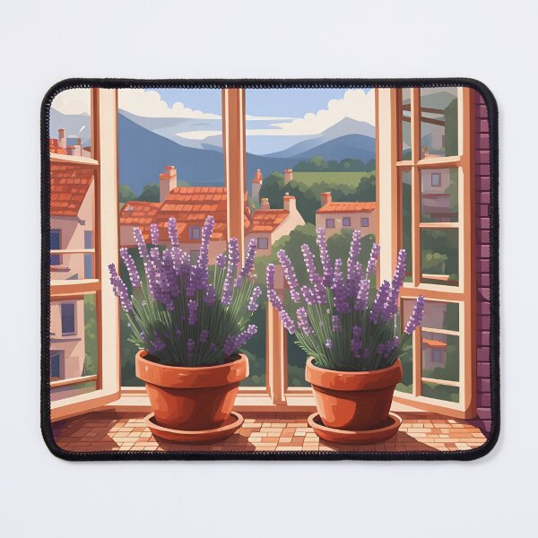 Item preview, Pixel Art Potted Lavender designed and sold by VeiledVision.