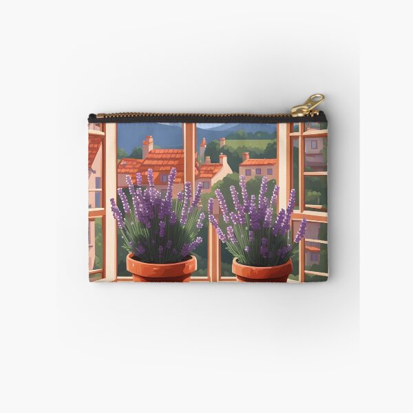 Item preview, Pixel Art Potted Lavender designed and sold by VeiledVision.