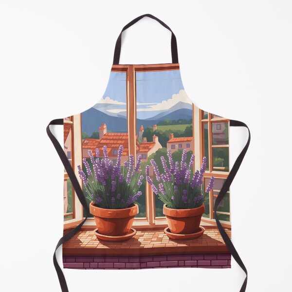 Item preview, Pixel Art Potted Lavender designed and sold by VeiledVision.