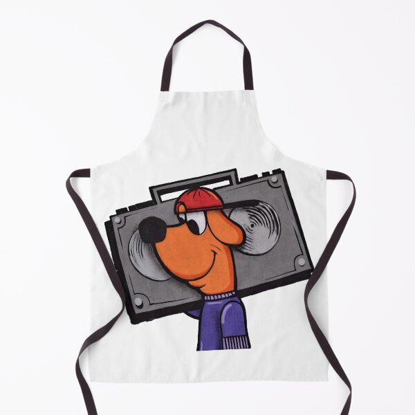 Item preview, A dog listening to music. Cartoon. designed and sold by Timoti-Shop.