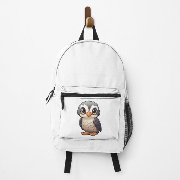 Vista previa del artículo con la obra «Arte y pegatinas inspirados en aves de EE. UU. del halcón peregrino Kawaii», diseñado y vendido por CDC40.
